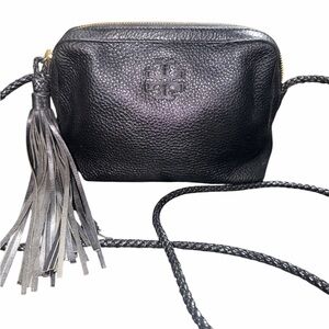 Tory Burch Taylor Leather Camera Bag with xl tassel NWOT
